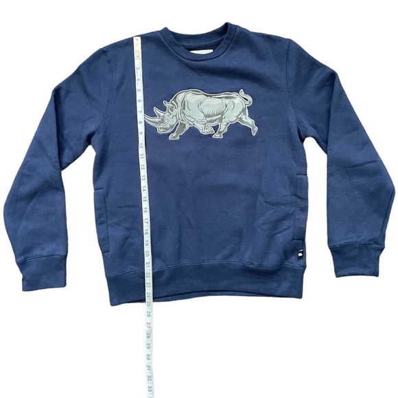 Navy Blue Ecko Unltd Crew Neck (S) - Picture 5 of 7